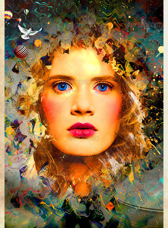 The Artist - Bundle - PSD Photo Templates