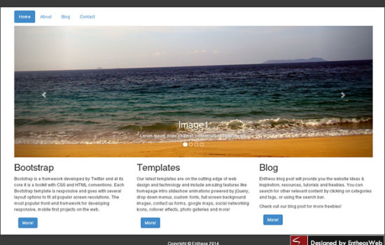 Free bootstrap template with image carousel free bootstrap template with image carousel