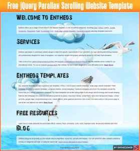 Free HTML5 and CSS3 Website Templates from EntheosWeb | EntheosWeb