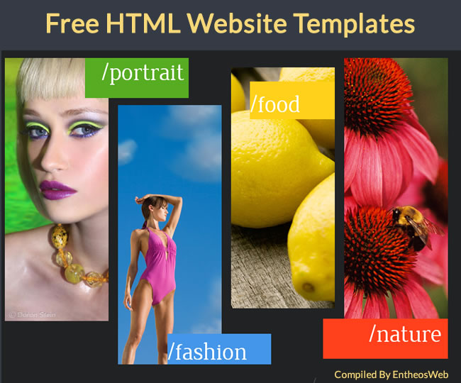 Free html website templates