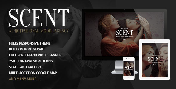 Scent model agency video bg theme