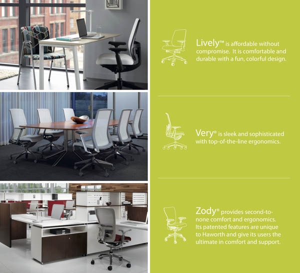 Haworth Seating Promotions Brochure Lively seating promotions
