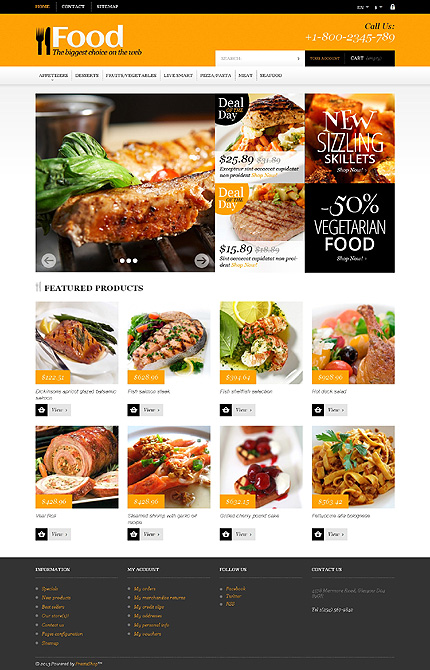 Template 47837   food online responsive prestashop theme with slider carousel product slideshows with zoom