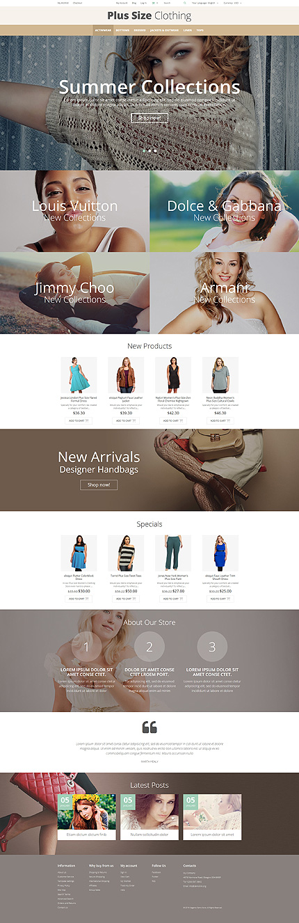 Template 52799   plus size responsive magento theme with slider banners product slideshows with zoom video