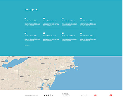 Footer fortemplate 52873   massage spa responsive joomla template