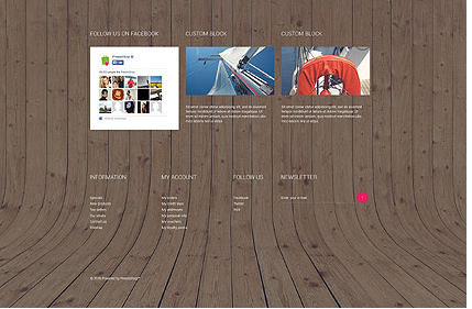 Template 53505 marine store responsive prestashop theme