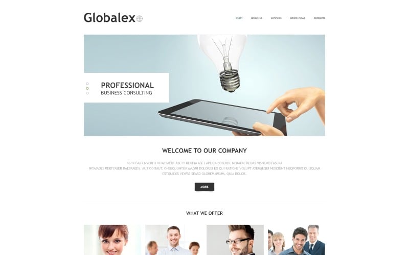 Business agency joomla template 53454 0 original | best website templates april 2015 | entheosweb Business agency joomla template 53454 0 original