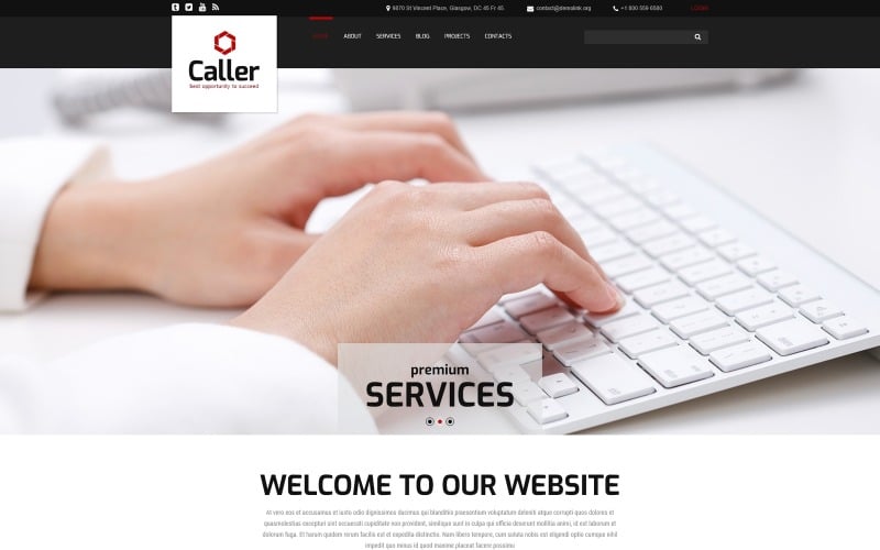 Call center joomla template 53480 0 original | best website templates april 2015 | entheosweb Call center joomla template 53480 0 original