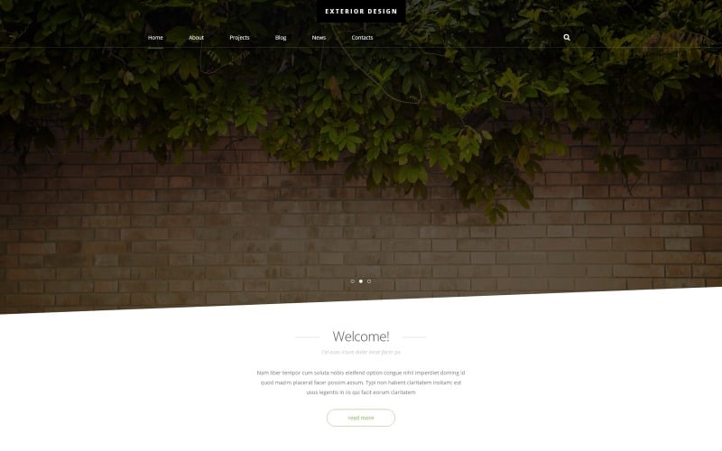 Exterior design joomla template 54825 0 original