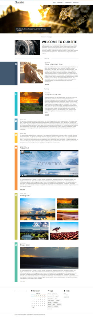 Free Responsive Wordpress Theme | EntheosWeb