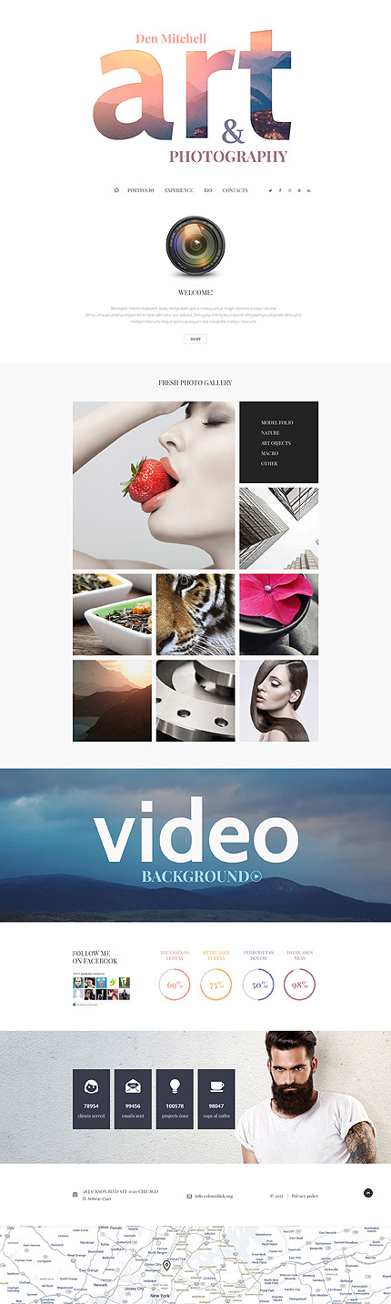 Template 55368 art and photography portfolio responsive joomla template video background | best website templates august 2015 | entheosweb Template 55368 art and photography portfolio responsive joomla template video background