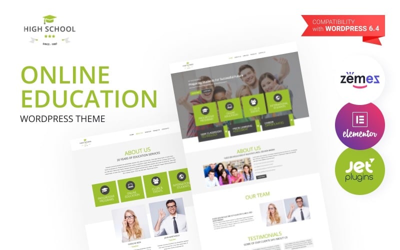 High school online learning amp education wordpress elementor theme 51770 3 original