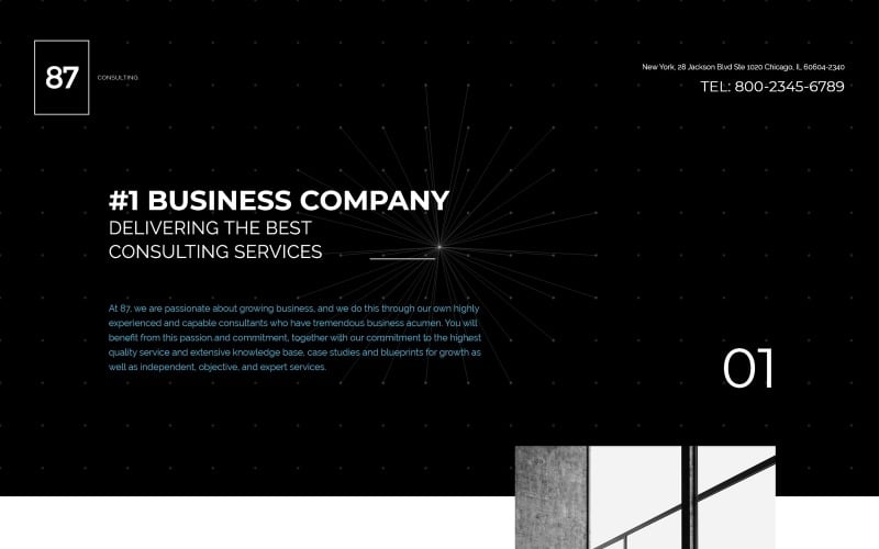 I 87 business  corporate creative html landing page template 57785 0 original