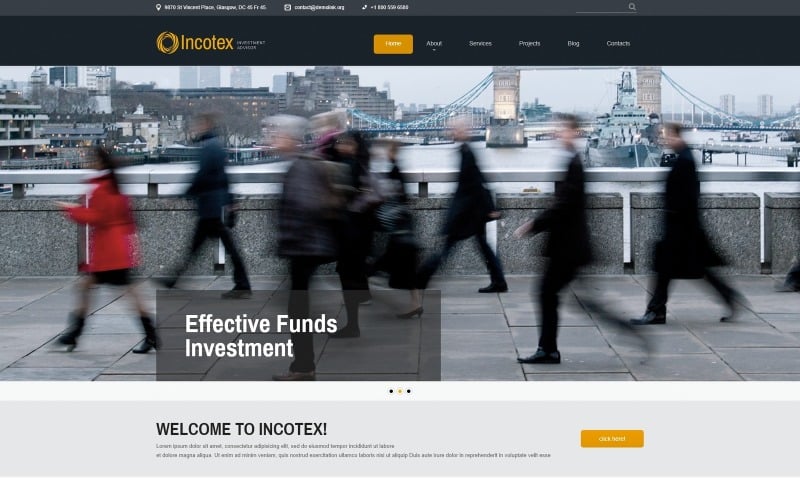 Incotex investment company clean joomla template 52577 0 original