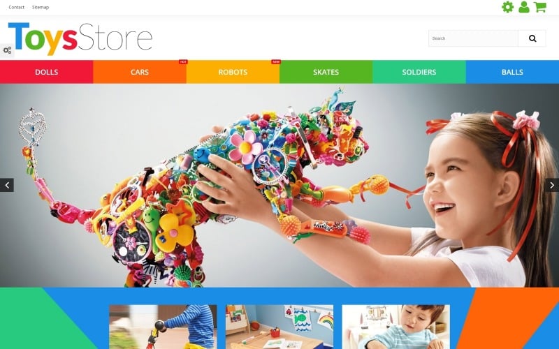 Toys store prestashop theme 55581 0 original