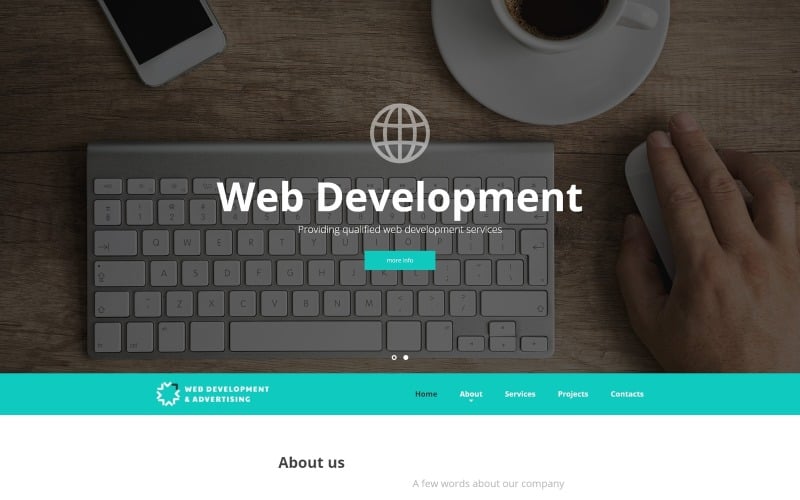 Web development  advertising web development responsive website template 52537 0 original