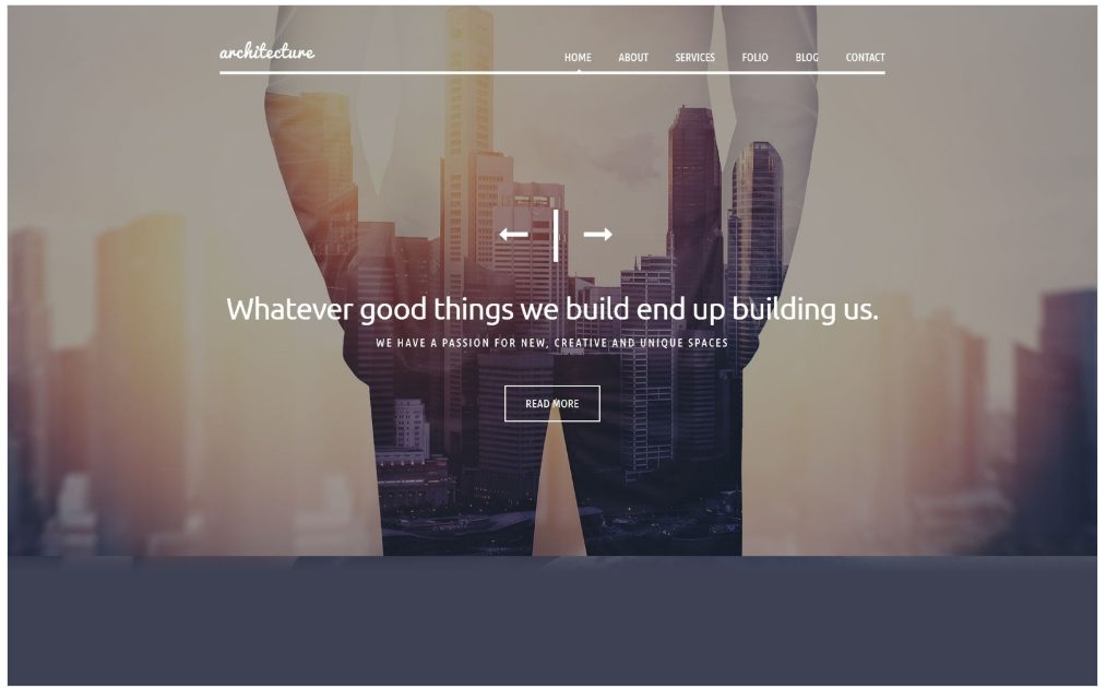 Image | creative parallax scrolling website templates | entheosweb Image