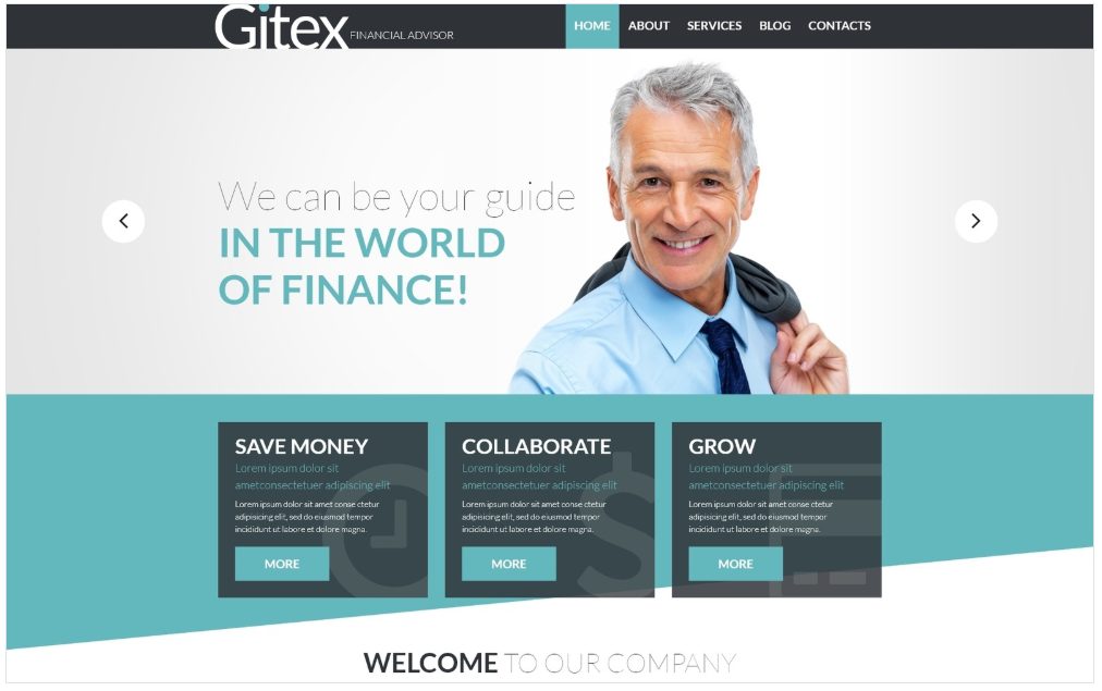 Image | creative parallax scrolling website templates | entheosweb Image