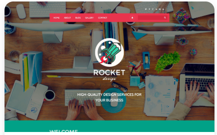 Image | creative parallax scrolling website templates | entheosweb Image