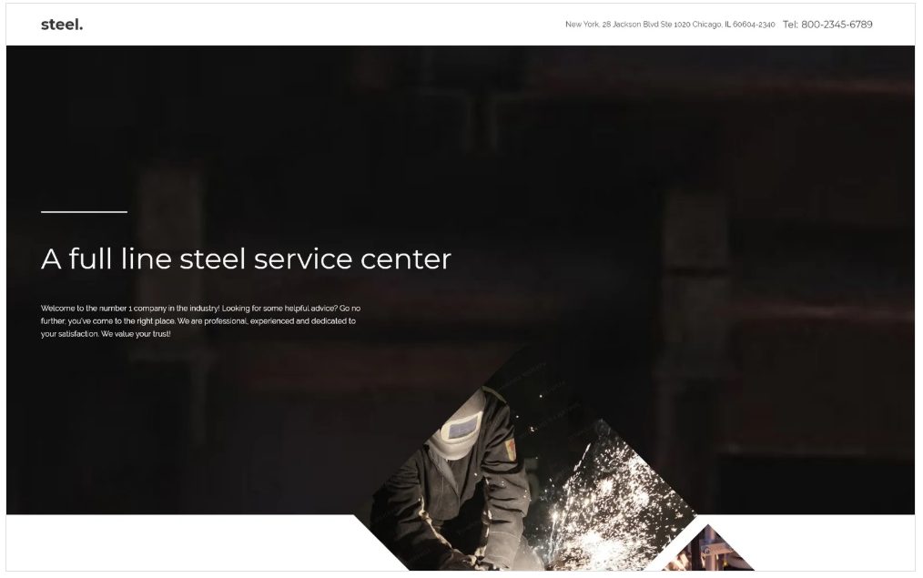 Image | creative parallax scrolling website templates | entheosweb Image