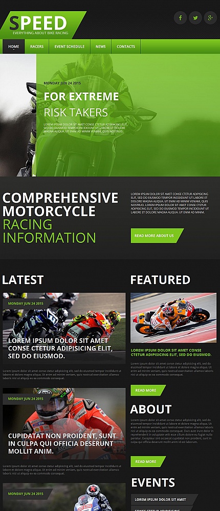 Template 55671 motoraces racer moto cms html template with slider and gallery | best website templates | entheosweb Template 55671 motoraces racer moto cms html template with slider and gallery