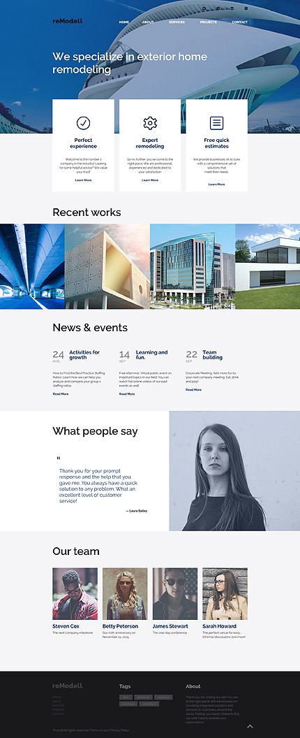 Template 58372 residential remodel architecture responsive website template | best website templates | entheosweb Template 58372 residential remodel architecture responsive website template