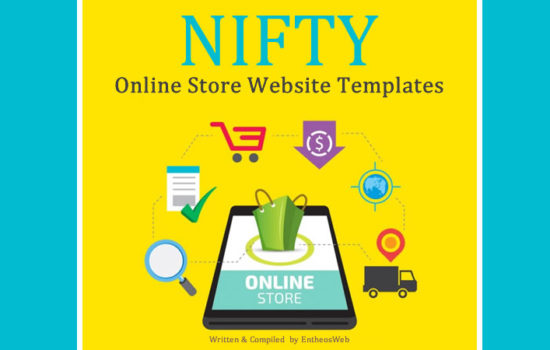 Nifty online store website templates