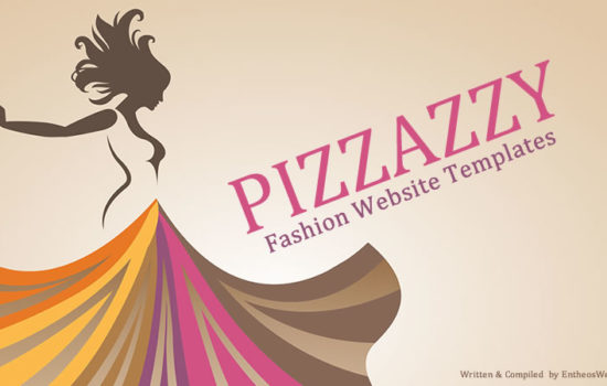 Pizzazzy fashion website templates