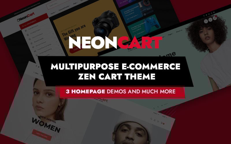 Neoncart multipurpose fashion zen cart theme 323534 original
