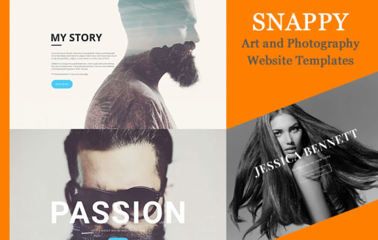 SNAPPY Art and Photography Website Templates
