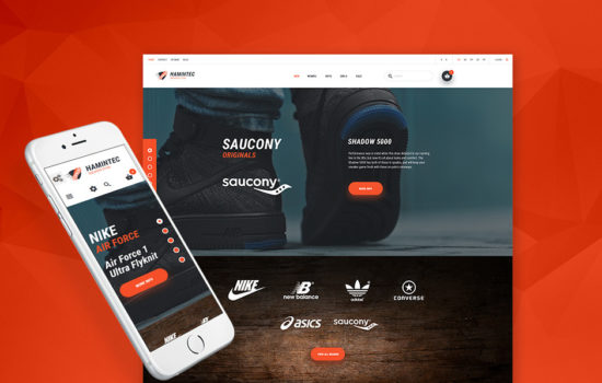 Template 61157 - Hamintec Shoes Responsive PrestaShop Theme with Carousel, Slider, Video