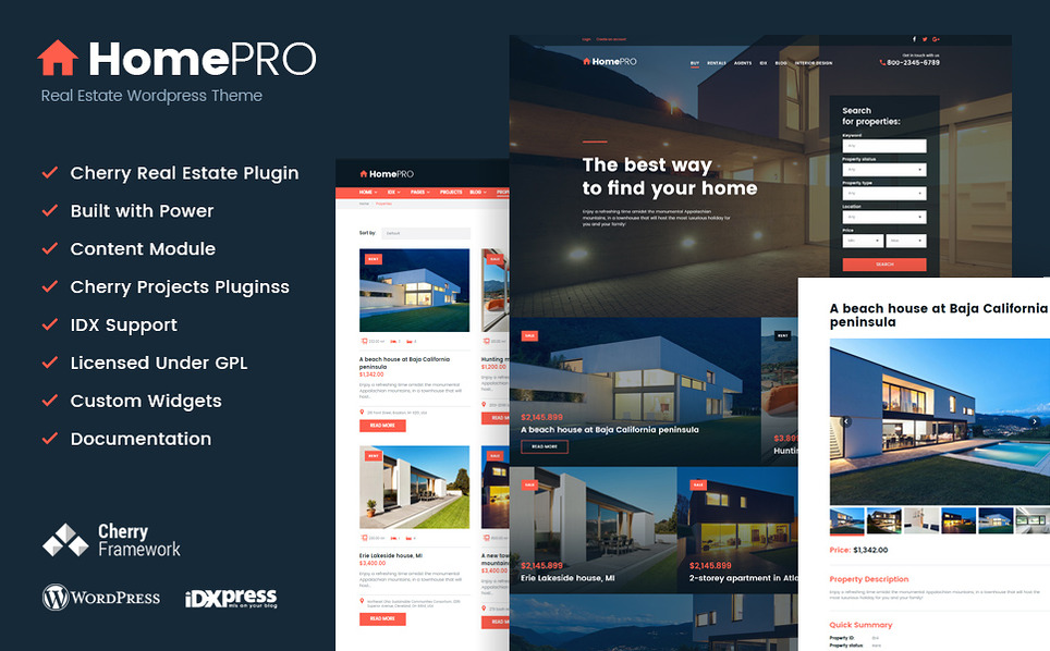 Template 61275 Real Estate Responsive Wordpress Theme | Featured Template 61275 Responsive Real Estate Wordpress Theme | Entheosweb Template 61275 real estate responsive wordpress theme