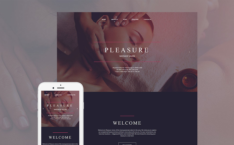 Template 61294 Pleasure Massage Moto Cms Html Template with Slider Blog Gallery | Best Web Templates November 2016 | Entheosweb Template 61294 pleasure massage moto cms html template with slider blog gallery