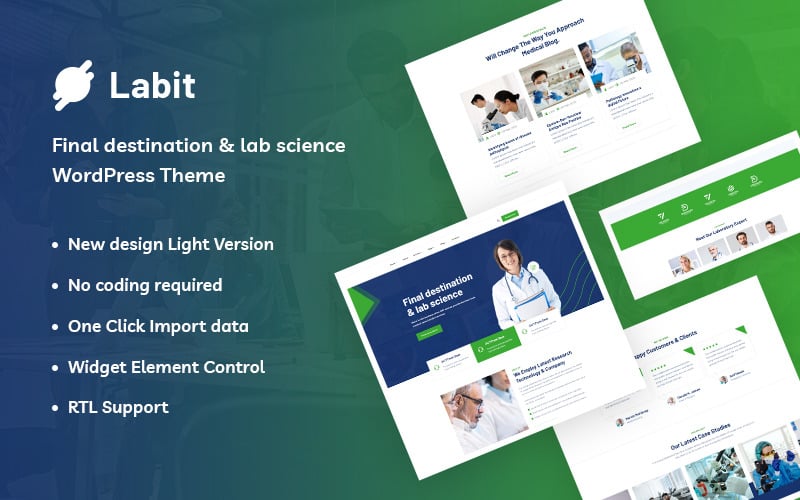Labit final destination and lab science wordpress theme 247430 original