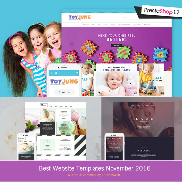 Best Web Templates November 2016 | Best Web Templates November 2016 | Entheosweb Best web templates november 2016