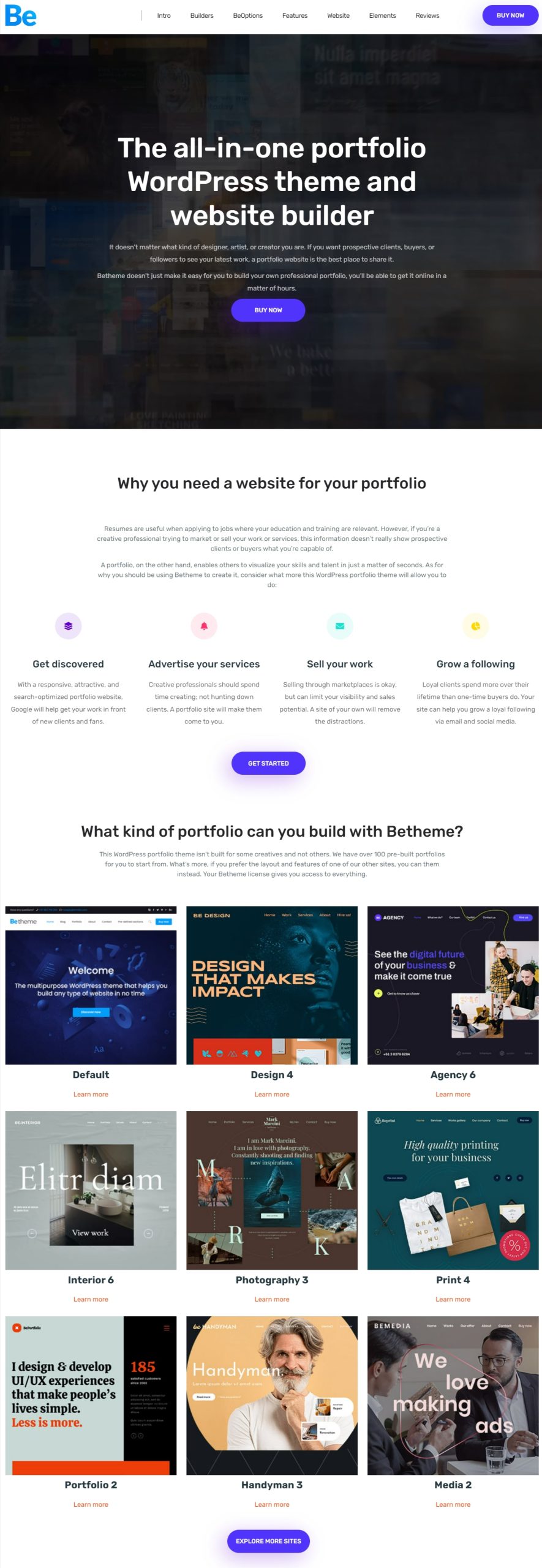 The all in one wordpress portfolio theme   be theme