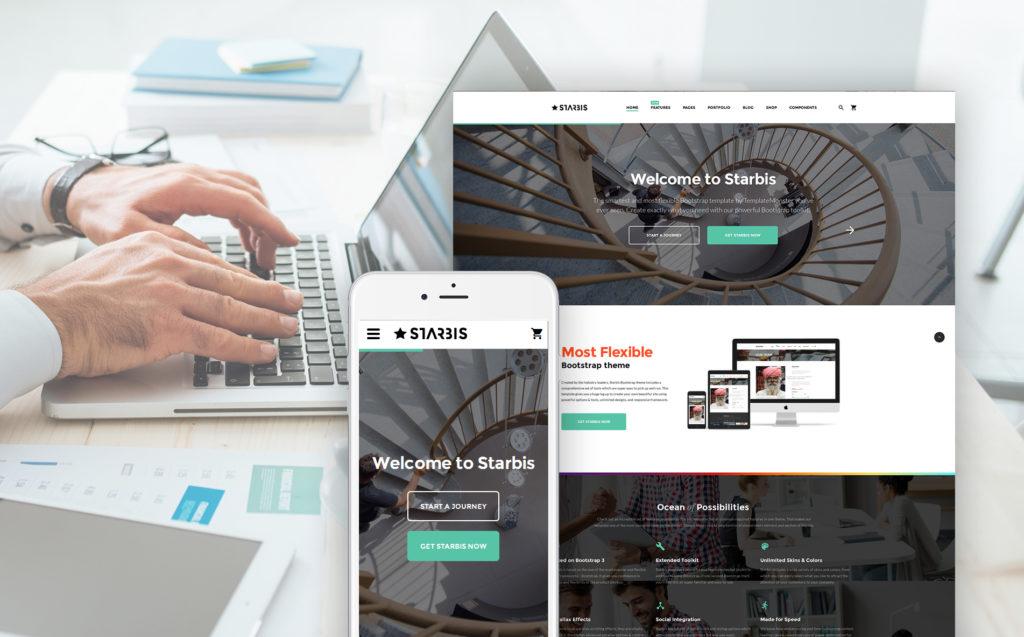 Starbis   multipurpose website template for business