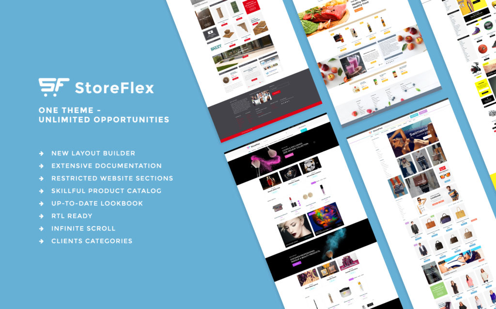 Storeflex   responsive multipurpose opencart template + rtl