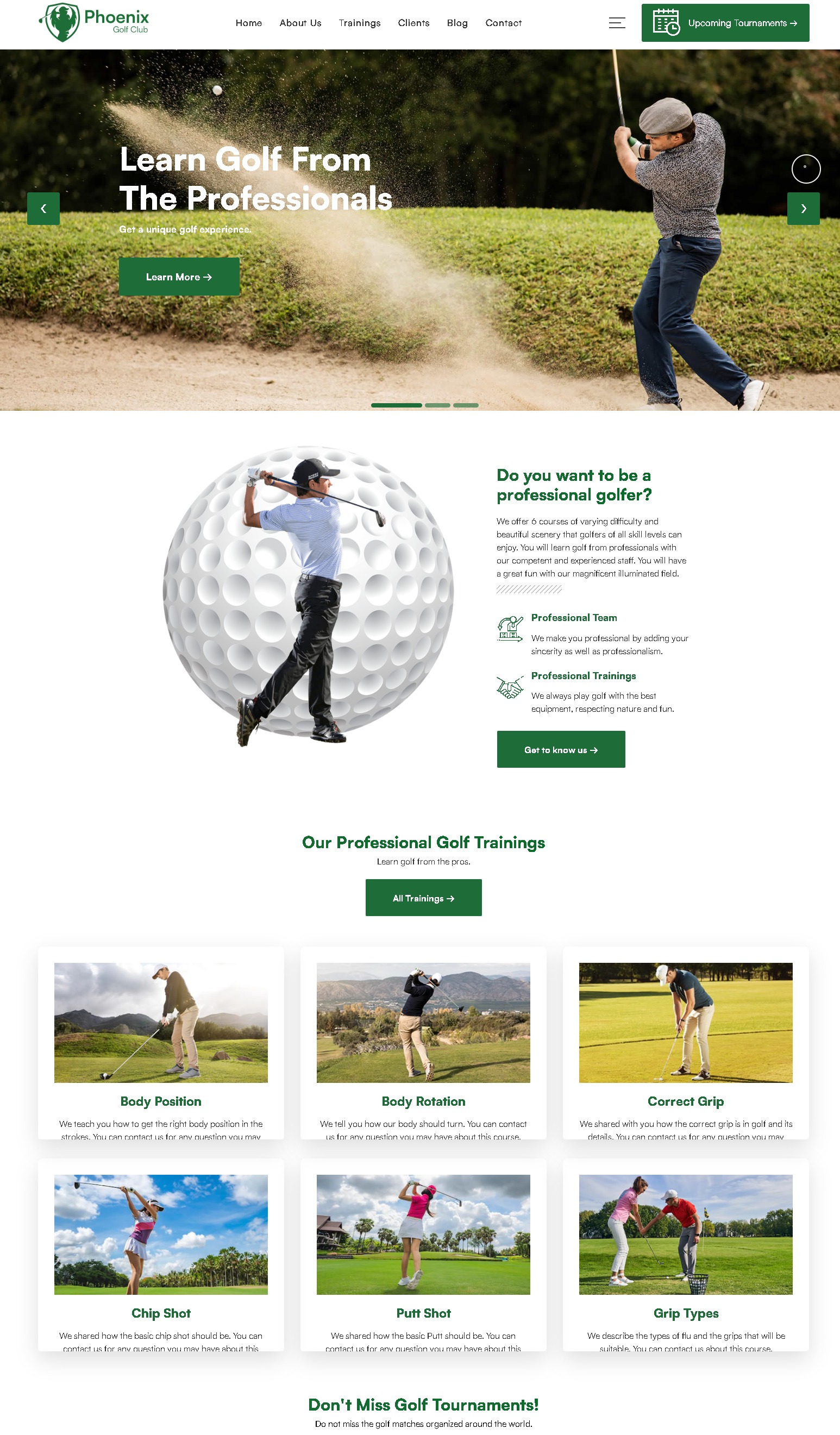 10 Best Sports Website Templates | EntheosWeb