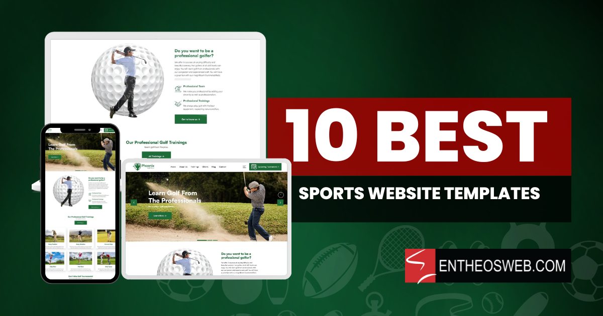 10 Best Sports Website Templates