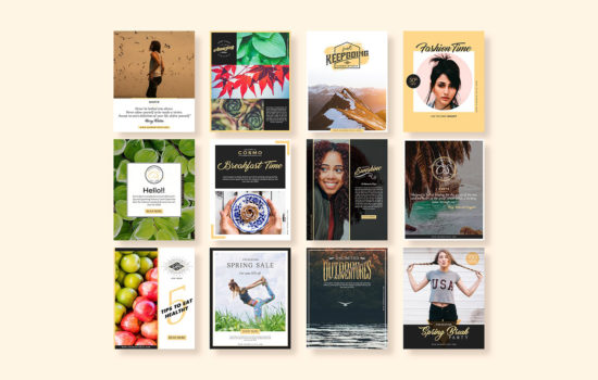 Creative Instagram PSD Templates – Social Media Banner Design