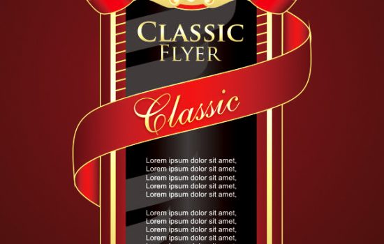 Classic Flyer Design in Coreldraw