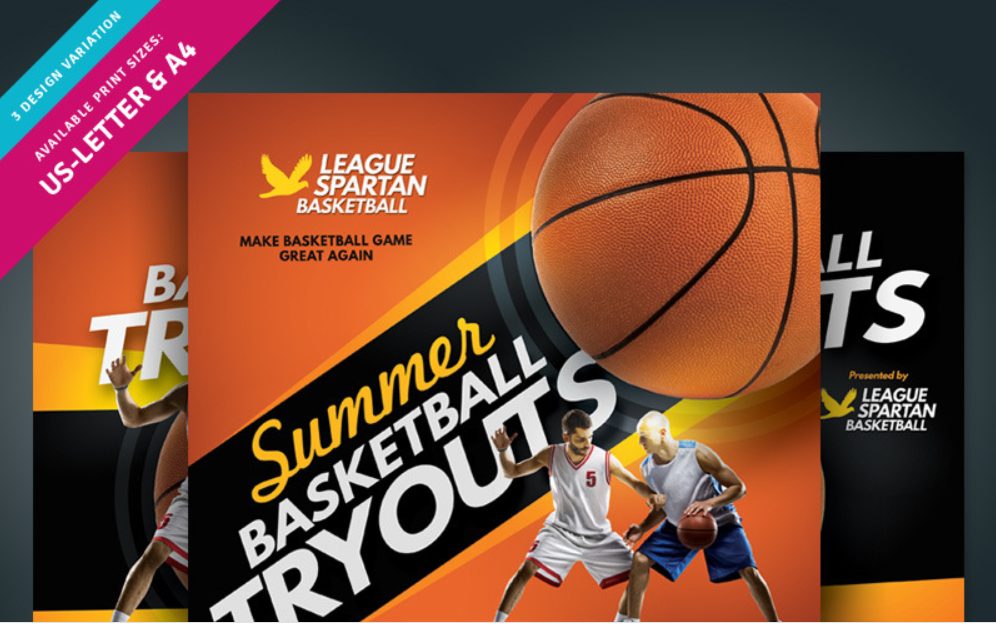 Image | creative ready made sports camp flyer templates | entheosweb Image