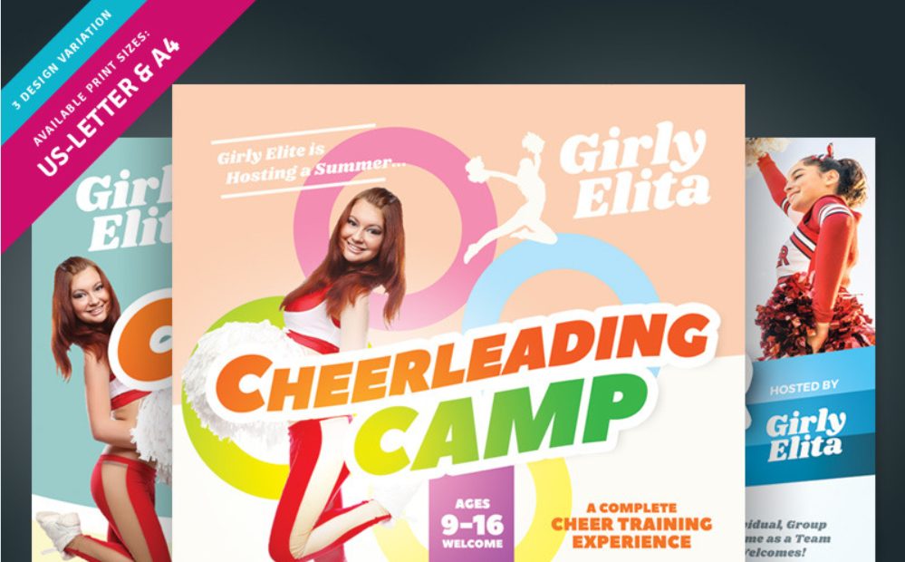 Image | creative ready made sports camp flyer templates | entheosweb Image