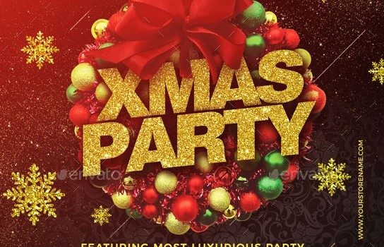 Christmas Party Flyers