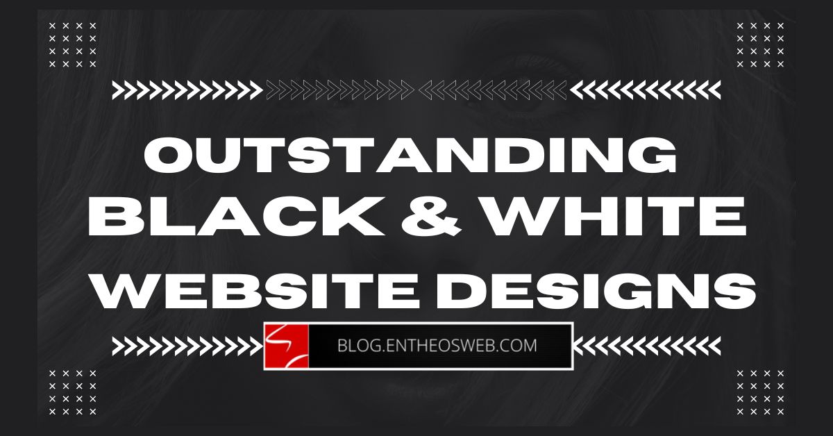 Outstanding black and white website designs outstanding black and white website designs