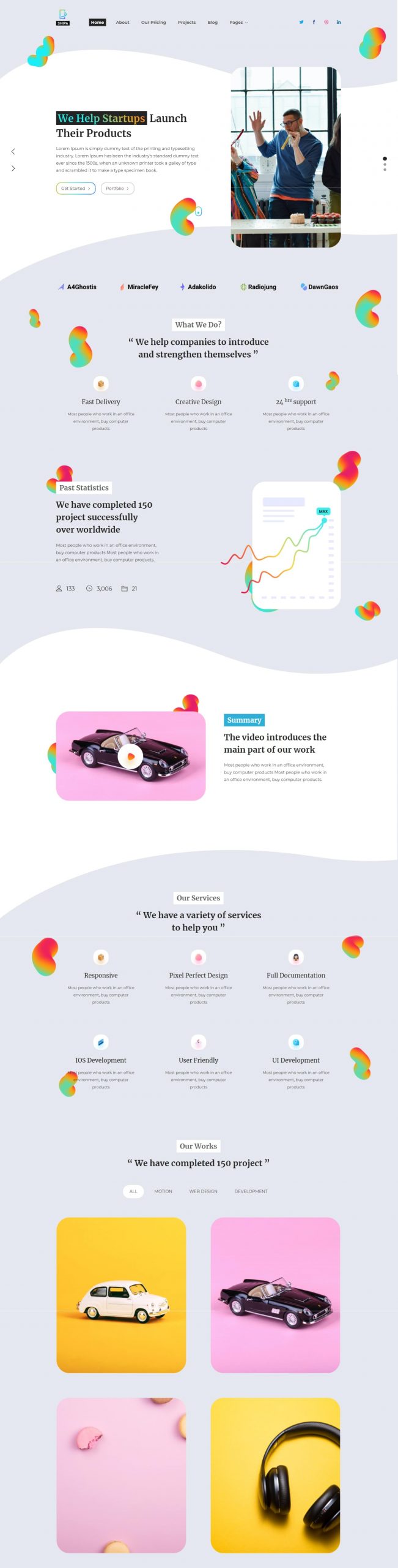 Shipa | multipurpose business html5 template