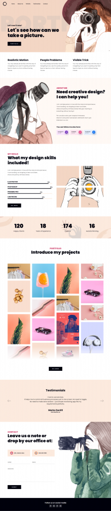 Beautiful Responsive HTML5 Landing Page Website Templates With Parallax ...