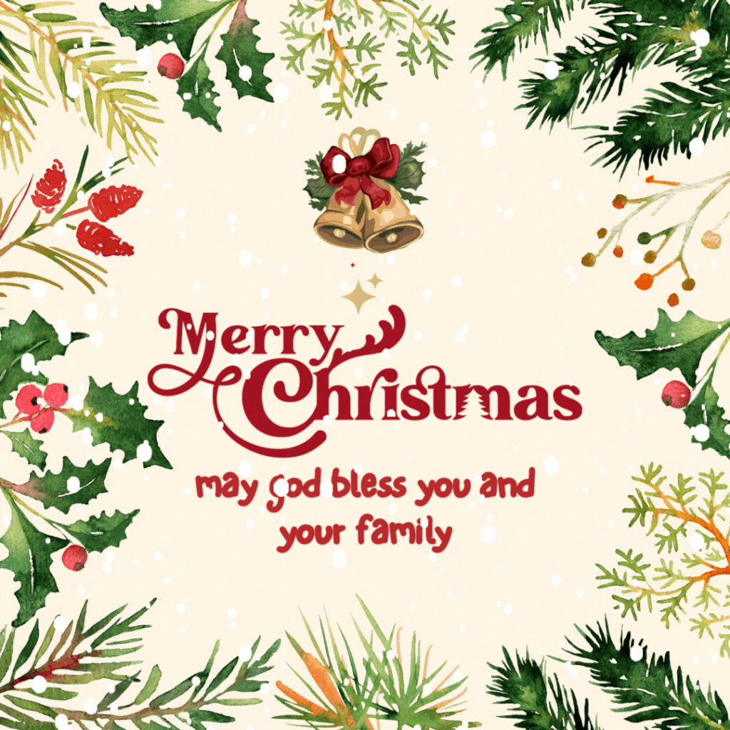 Free Animated Merry Christmas GIF & Mp4 with Music | EntheosWeb