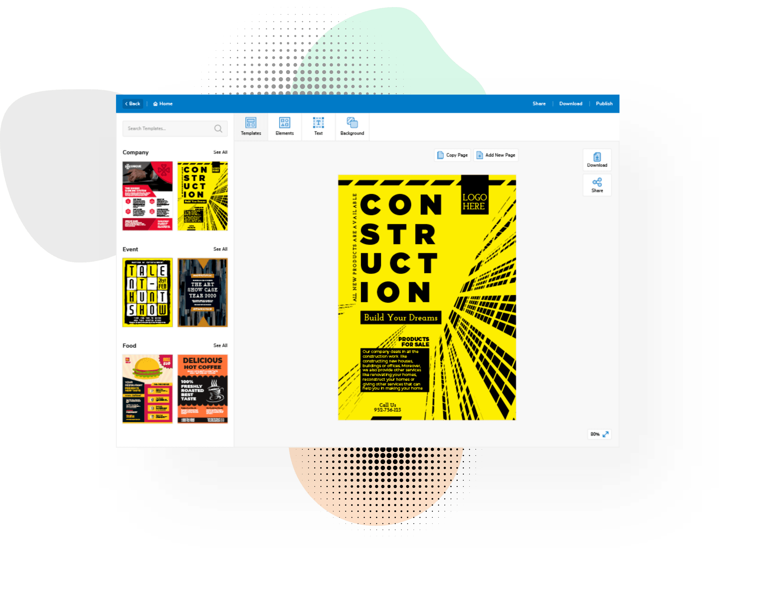 Online flyer maker by smallseotools